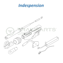 Indespension Triplelock Square Tube Coupling Spares