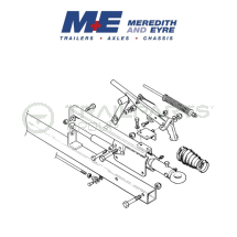 Meredith & Eyre Square Tube Coupling Spares