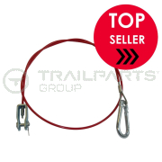Knott type breakaway cable c/w clevis