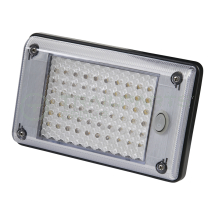 Interior LED switched lamp 12/24V rectangular 200 x 130mm