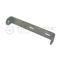 Mudguard bracket 290mm long double-ended to take reflector