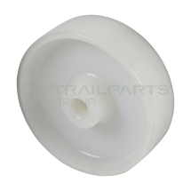 Replacement wheel white nylon 160mm diameter