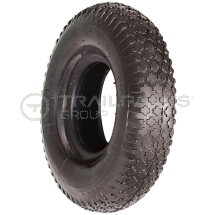 Wheel barrow tyre 3.50 - 8inch 2 ply c/w inner tube