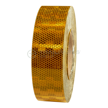 Conspicuity tape 50mm x 50m roll yellow