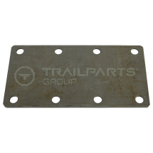 Suspension unit mounting plate 8 x 13mm holes 254 x 127mm