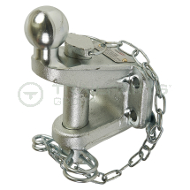 Dixon-Bate ball and pin hitch '5000kg' (D=30.95kN, S=350kg)