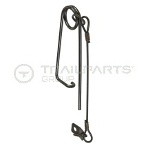 Dixon-Bate clip tag lanyard assembly for TP28 pintle