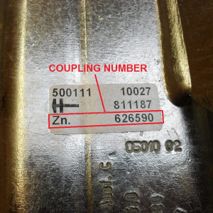 Image of Al-ko Coupling Number label