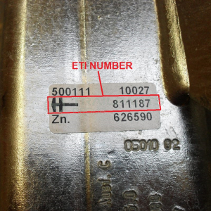 Image of Al-ko ETI Number label