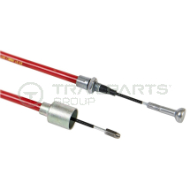 AL-KO type quick release long life brake cable 2550mm