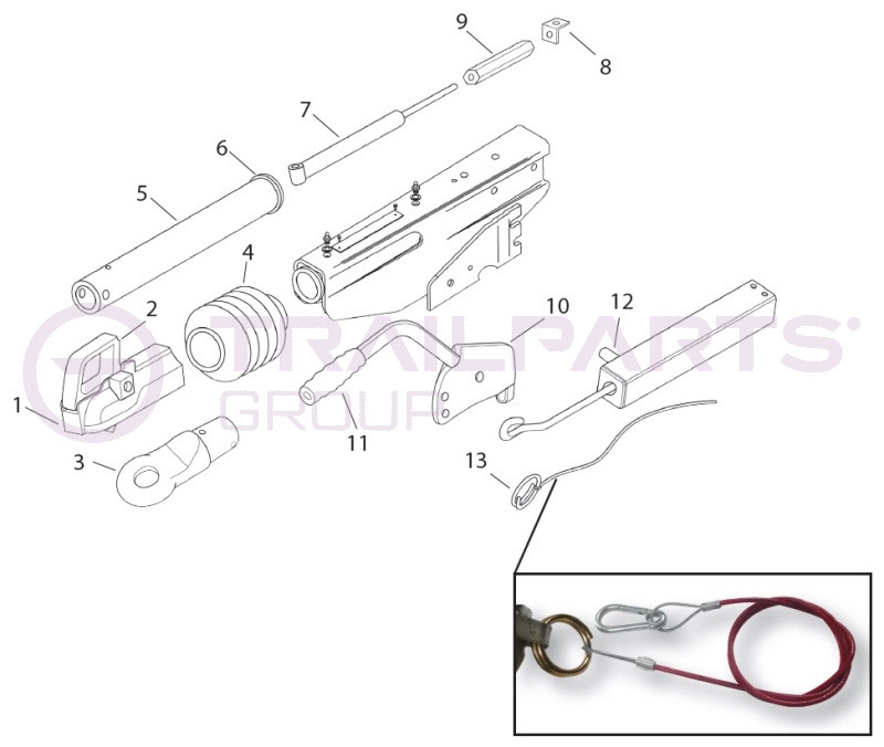 Indespension Triplelock V792 Coupling Spares